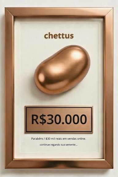 Placa Bronze