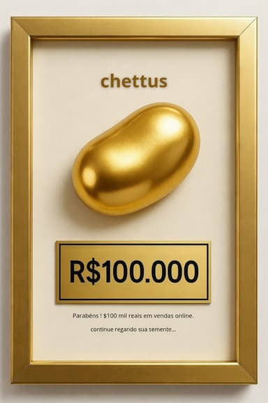 Placa Ouro